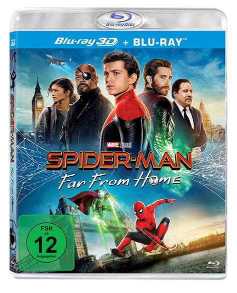 spider-man far from home 3d blu-ray
